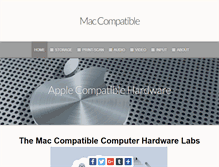 Tablet Screenshot of maccompatible.org